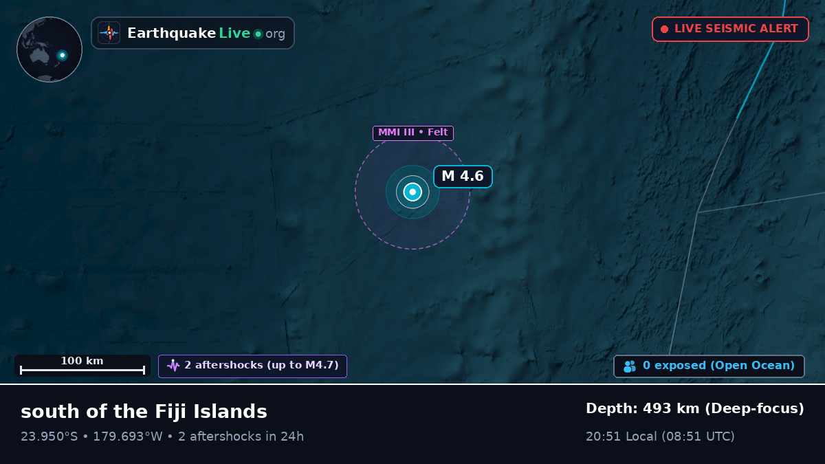 South Pacific Ocean (Tonga)
