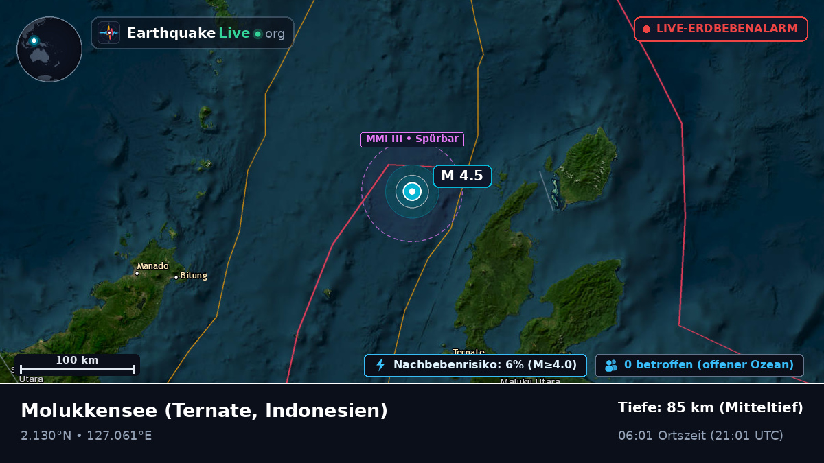 Molukkensee (Indonesien)