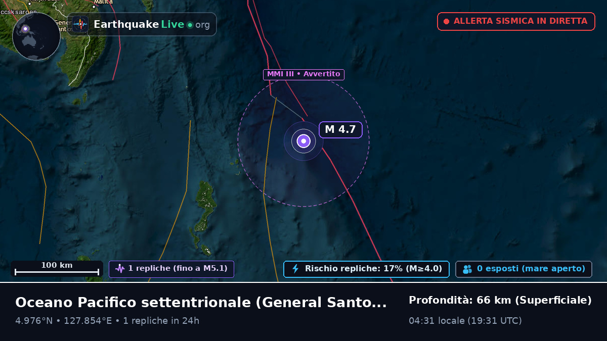 Oceano Pacifico settentrionale (Filippine)