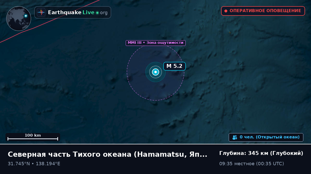 Северная часть Тихого океана (Япония)