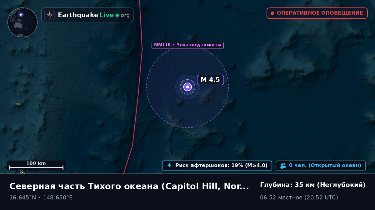Северная часть Тихого океана (Northern Mariana Islands)