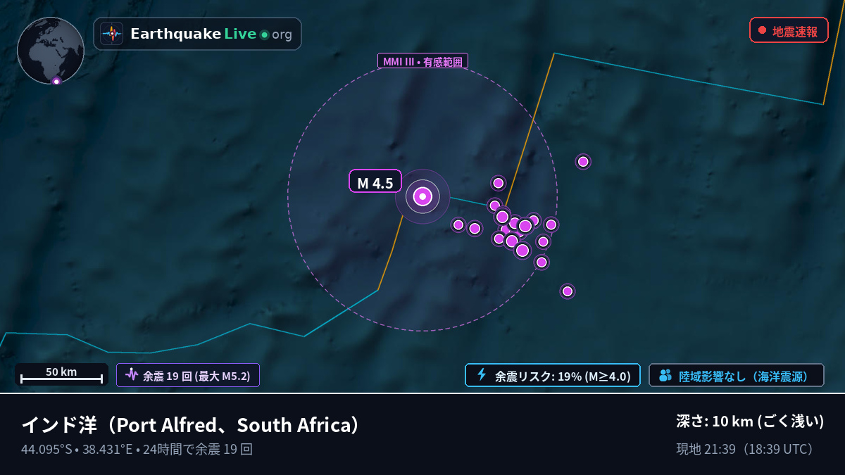 インド洋 (South Africa)