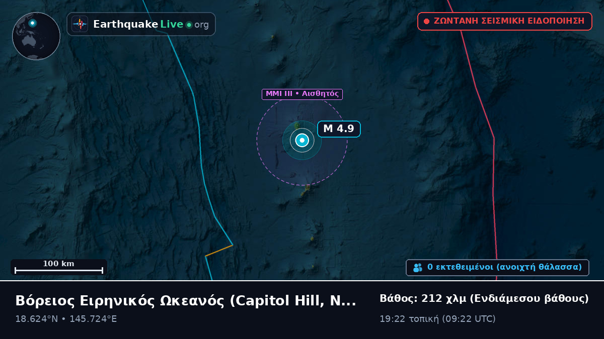 Βόρειος Ειρηνικός Ωκεανός (Northern Mariana Islands)