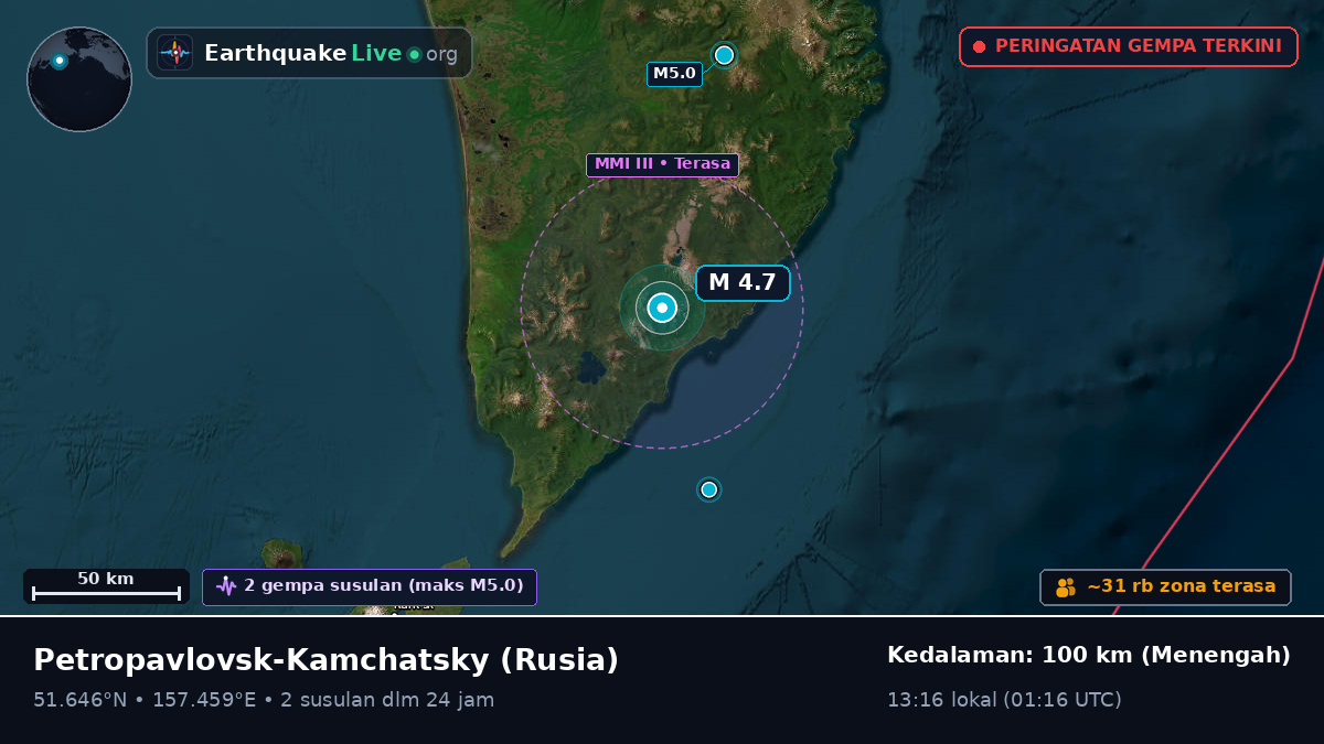 Kamchatka, Rusia