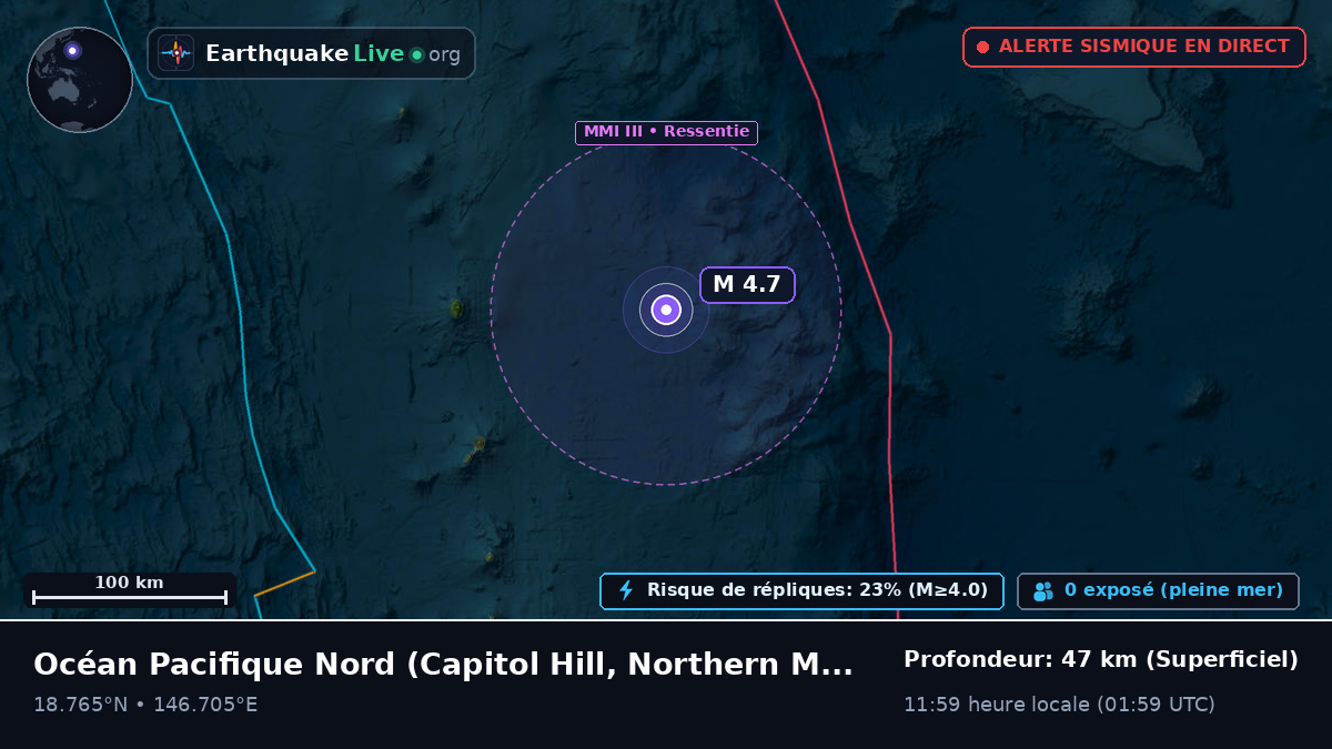 Océan Pacifique Nord (Northern Mariana Islands)