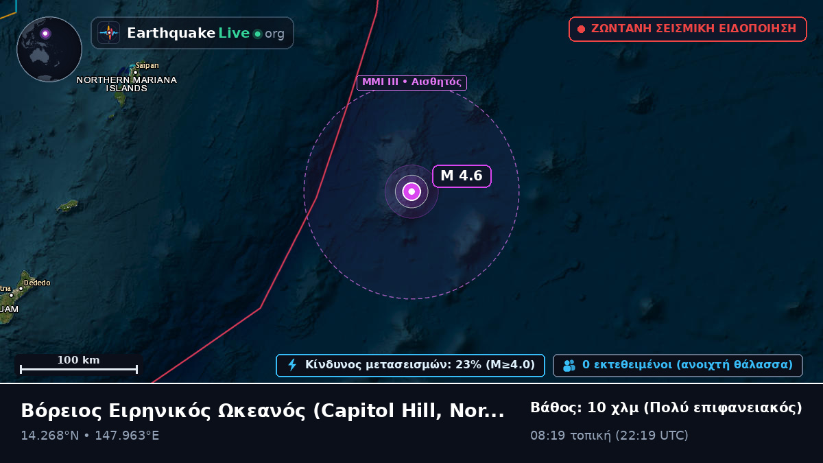 Βόρειος Ειρηνικός Ωκεανός (Northern Mariana Islands)