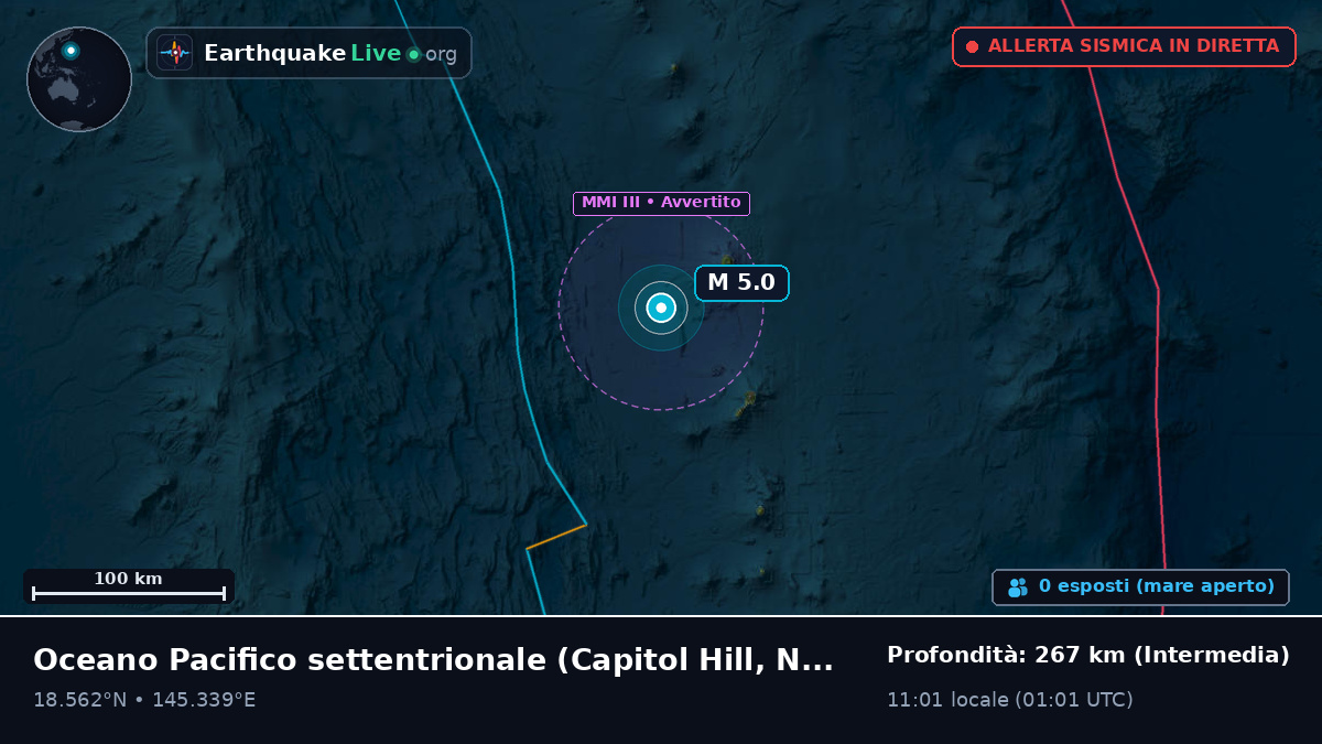 Oceano Pacifico settentrionale (Northern Mariana Islands)