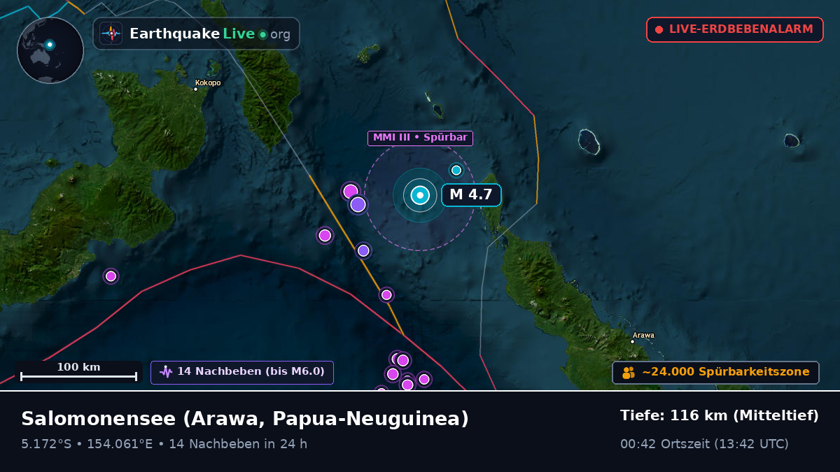Salomonensee (Papua-Neuguinea)