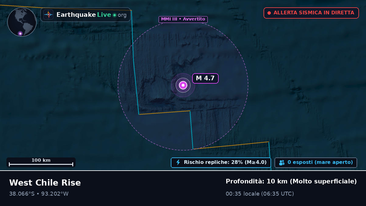 Oceano Pacifico meridionale (Cile)