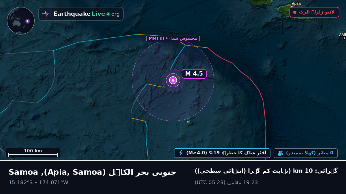 جنوبی بحر الکاہل (Samoa)
