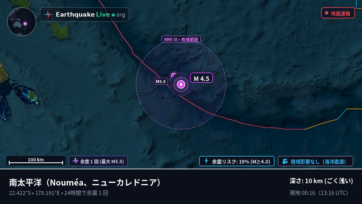 南太平洋 (ニューカレドニア)