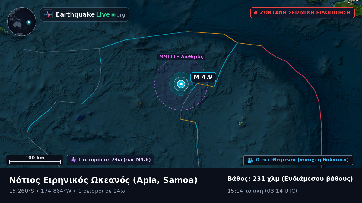 Νότιος Ειρηνικός Ωκεανός (Samoa)