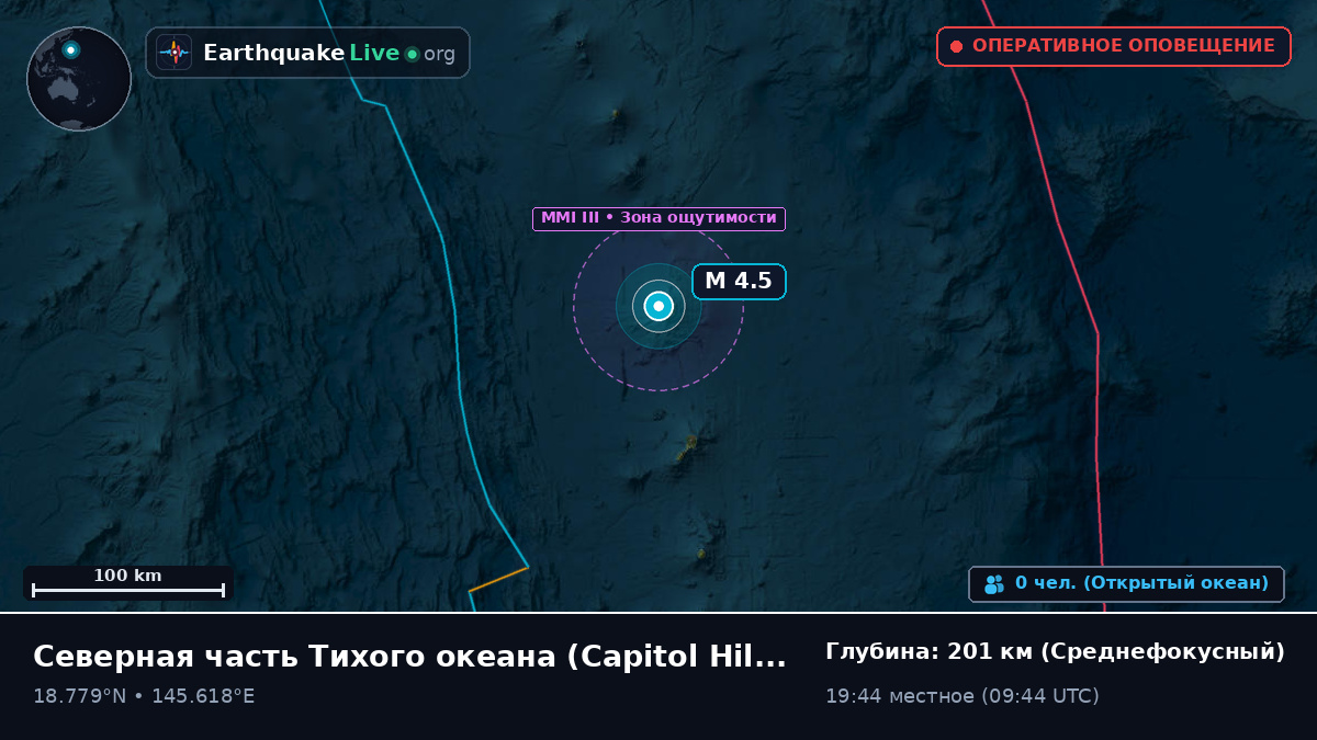 Северная часть Тихого океана (Northern Mariana Islands)