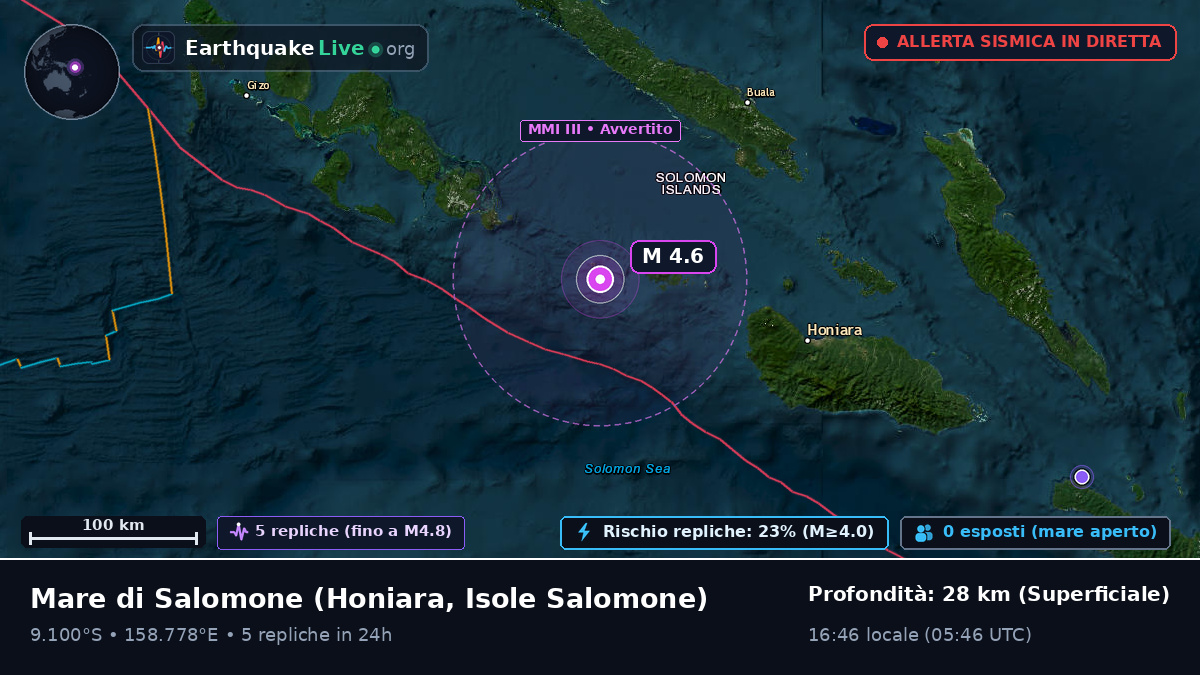 Mare di Salomone (Isole Salomone)