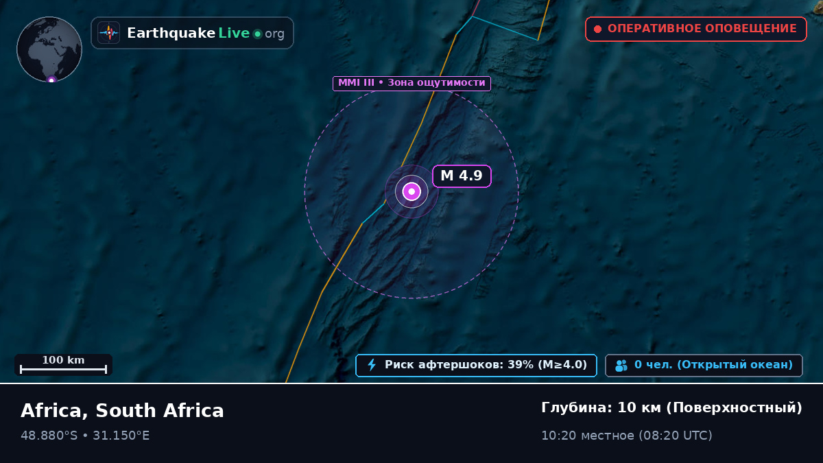 Индийский океан (South Africa)