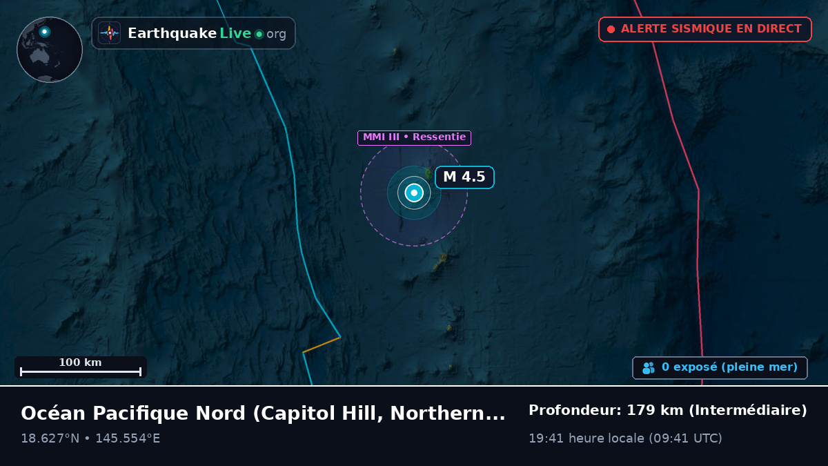 Océan Pacifique Nord (Northern Mariana Islands)