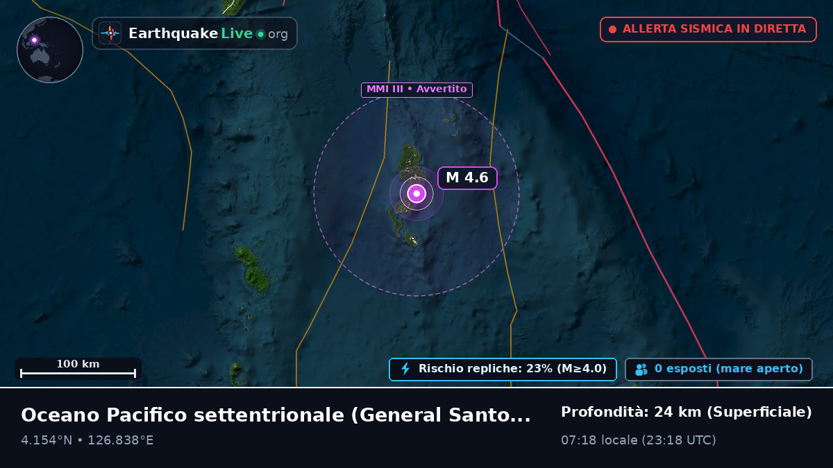 Oceano Pacifico settentrionale (Filippine)