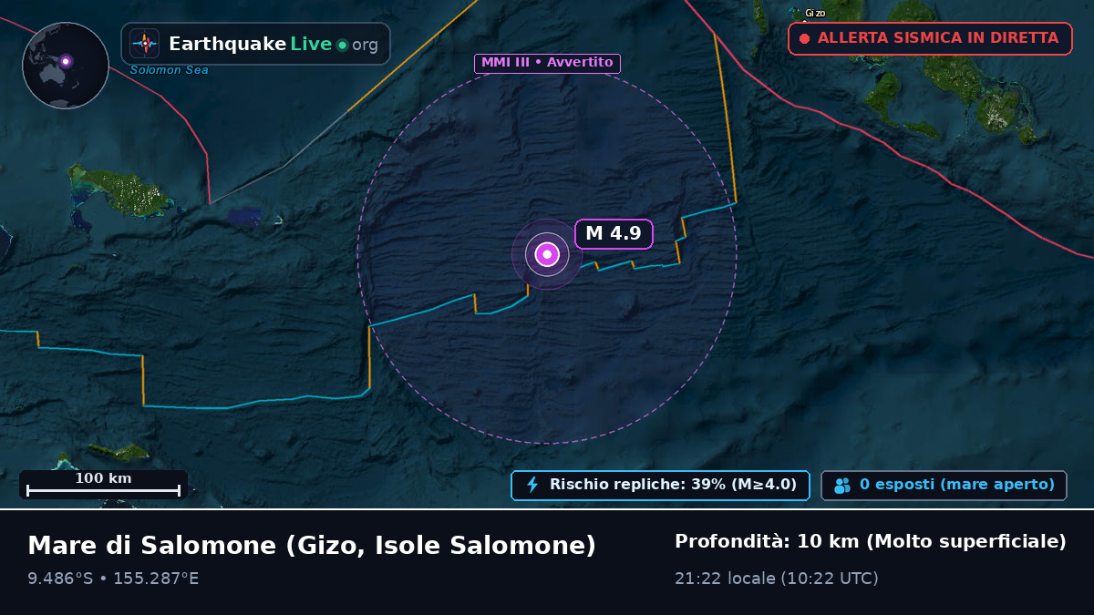 Mare di Salomone (Isole Salomone)