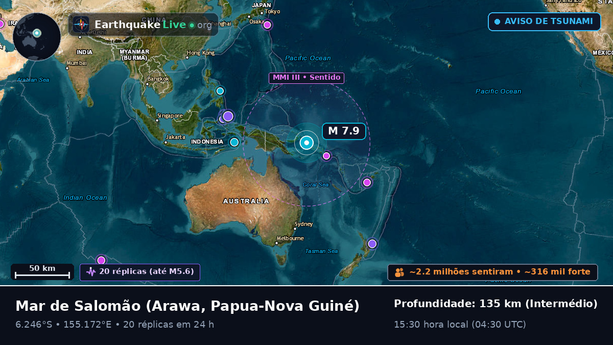 Mar de Salomão (Papua-Nova Guiné)
