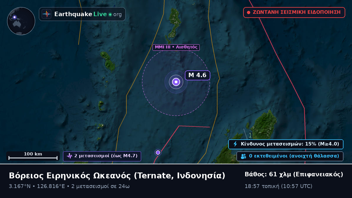 Βόρειος Ειρηνικός Ωκεανός (Ινδονησία)