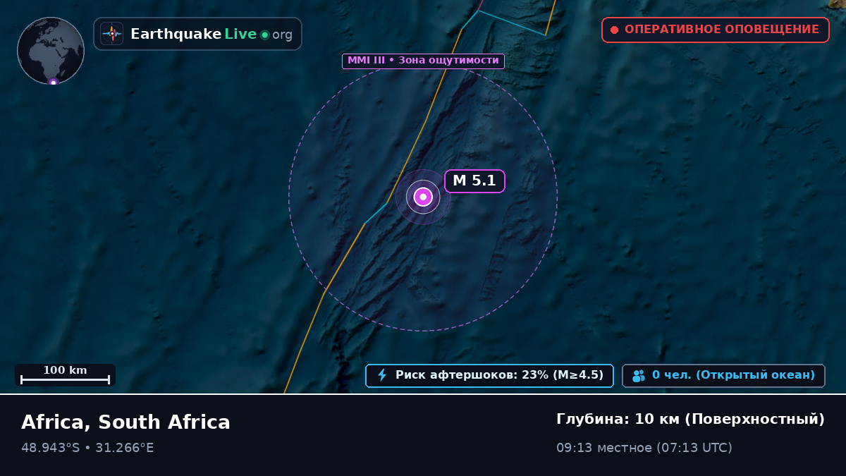 Индийский океан (South Africa)