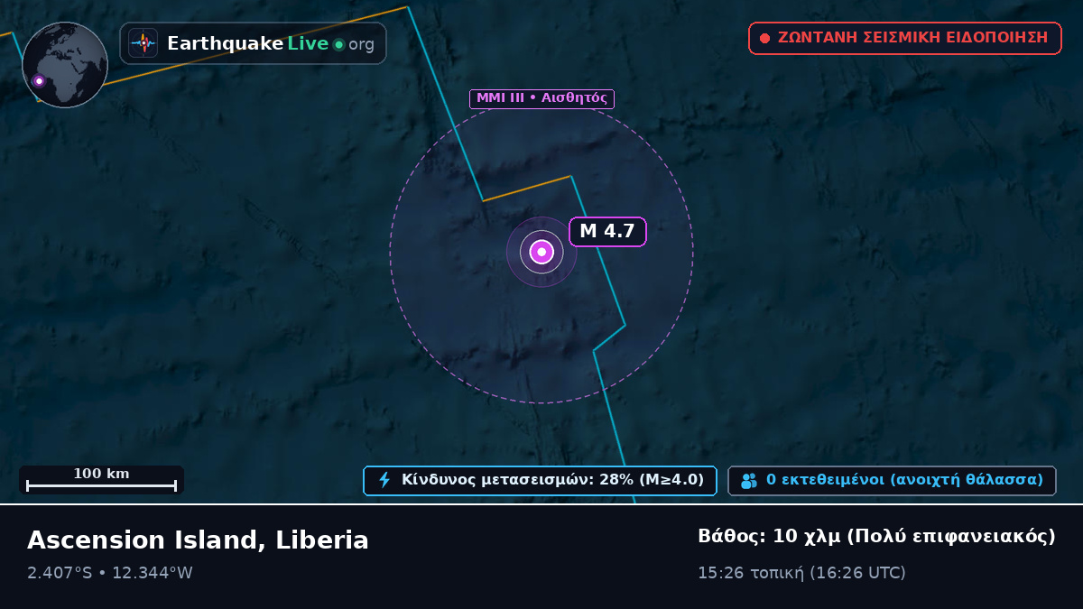 Νότιος Ατλαντικός Ωκεανός (Liberia)