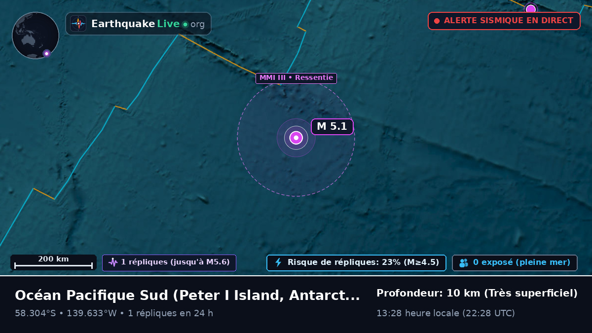 Océan Pacifique Sud (Antarctica)