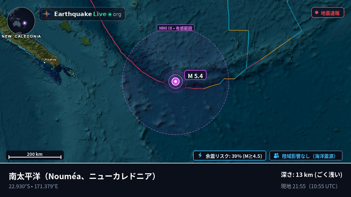南太平洋 (ニューカレドニア)