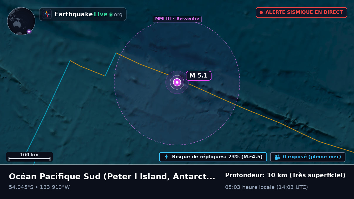 Océan Pacifique Sud (Antarctica)