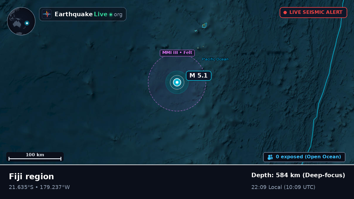South Pacific Ocean (Tonga)