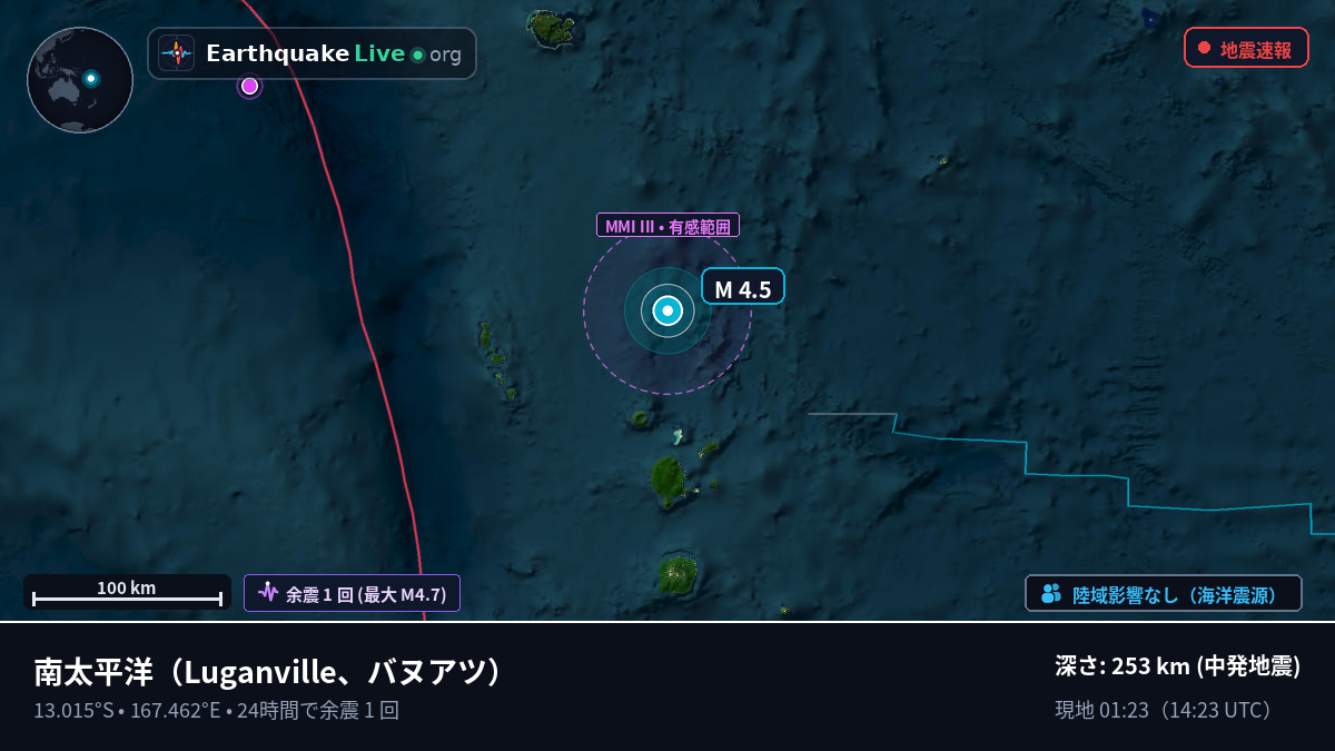 南太平洋 (バヌアツ)