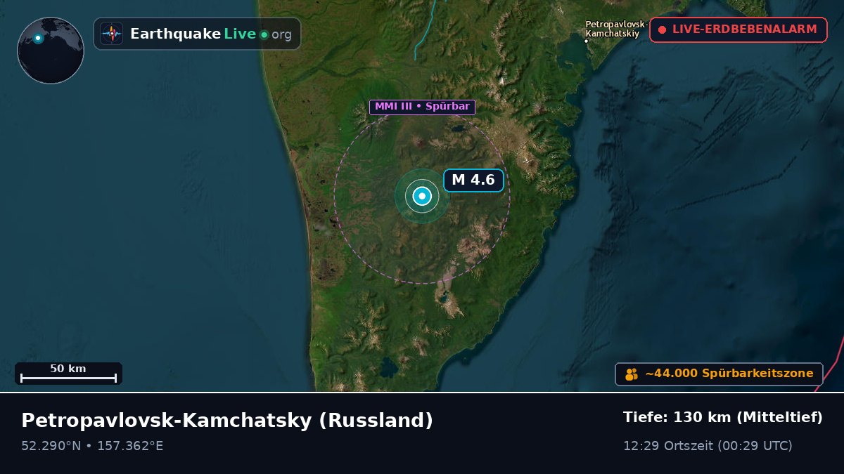 Kamchatka, Russland