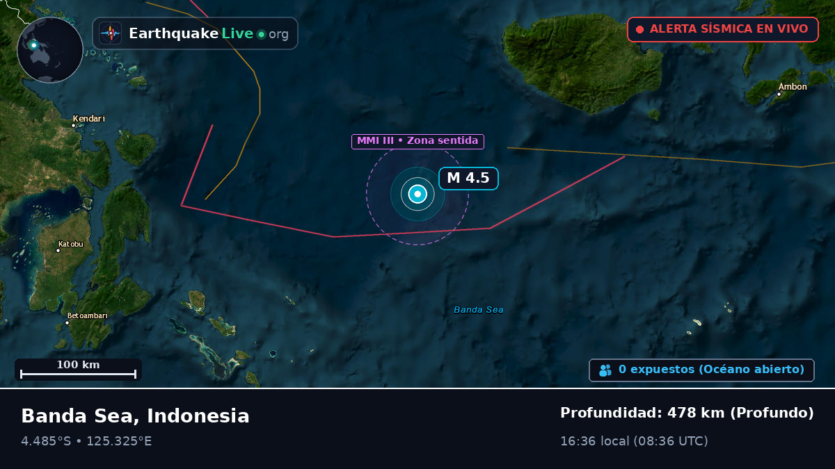 Mar de Banda (Indonesia)