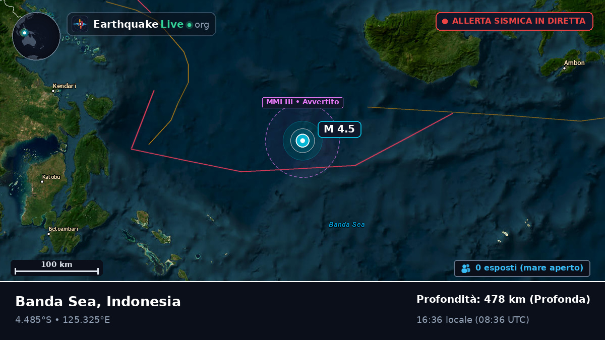 Mare di Banda (Indonesia)