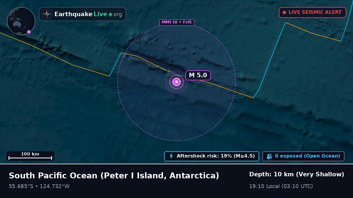 South Pacific Ocean (Antarctica)