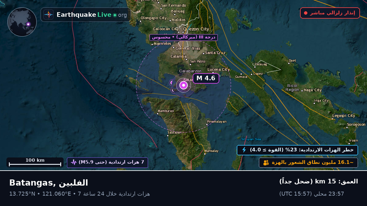 Batangas, الفلبين