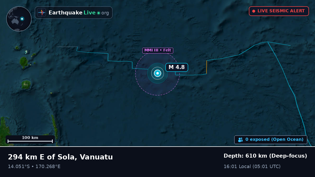 South Pacific Ocean (Vanuatu)
