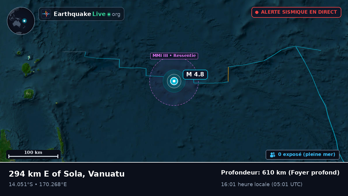 Océan Pacifique Sud (Vanuatu)