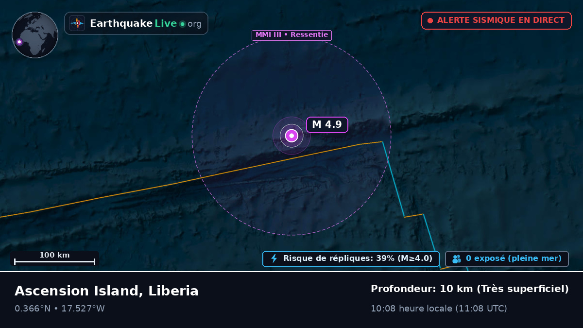 Océan Atlantique Nord (Liberia)