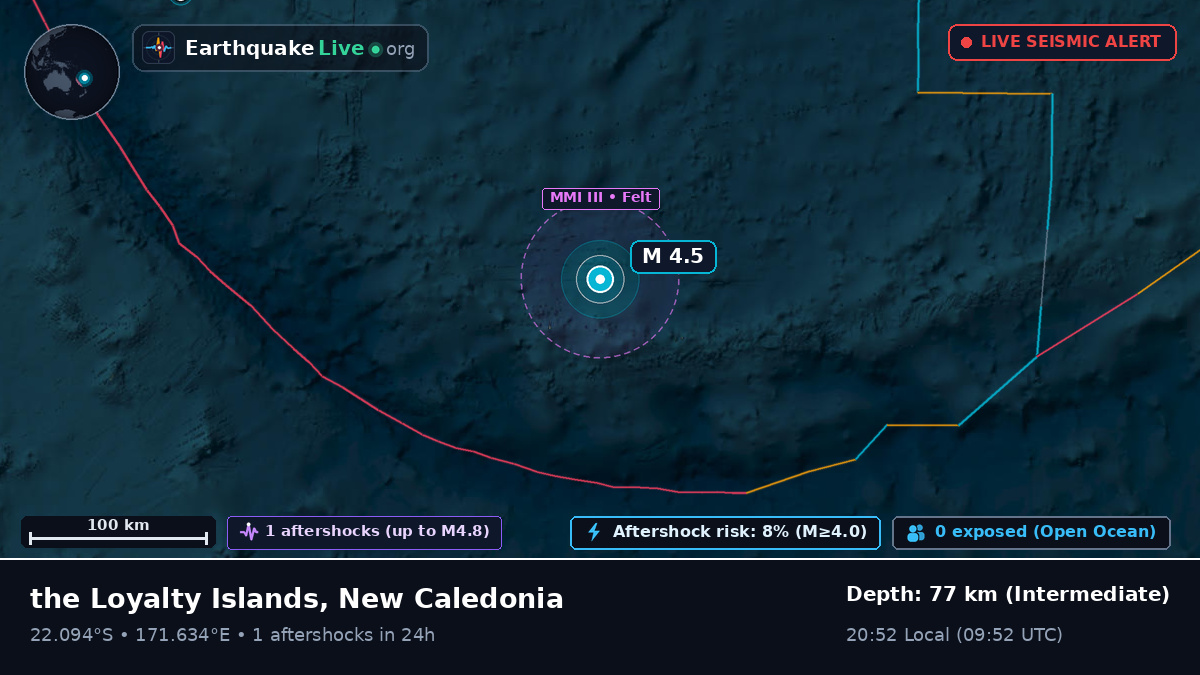 South Pacific Ocean (New Caledonia)