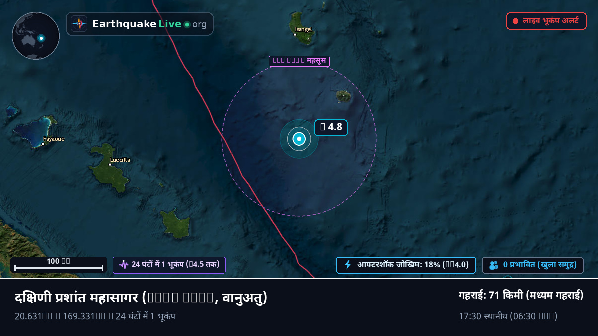 दक्षिणी प्रशांत महासागर (वानुअतु)