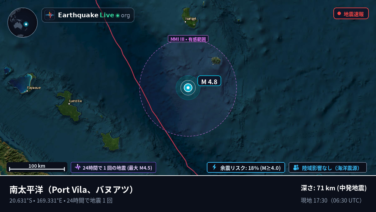 南太平洋 (バヌアツ)