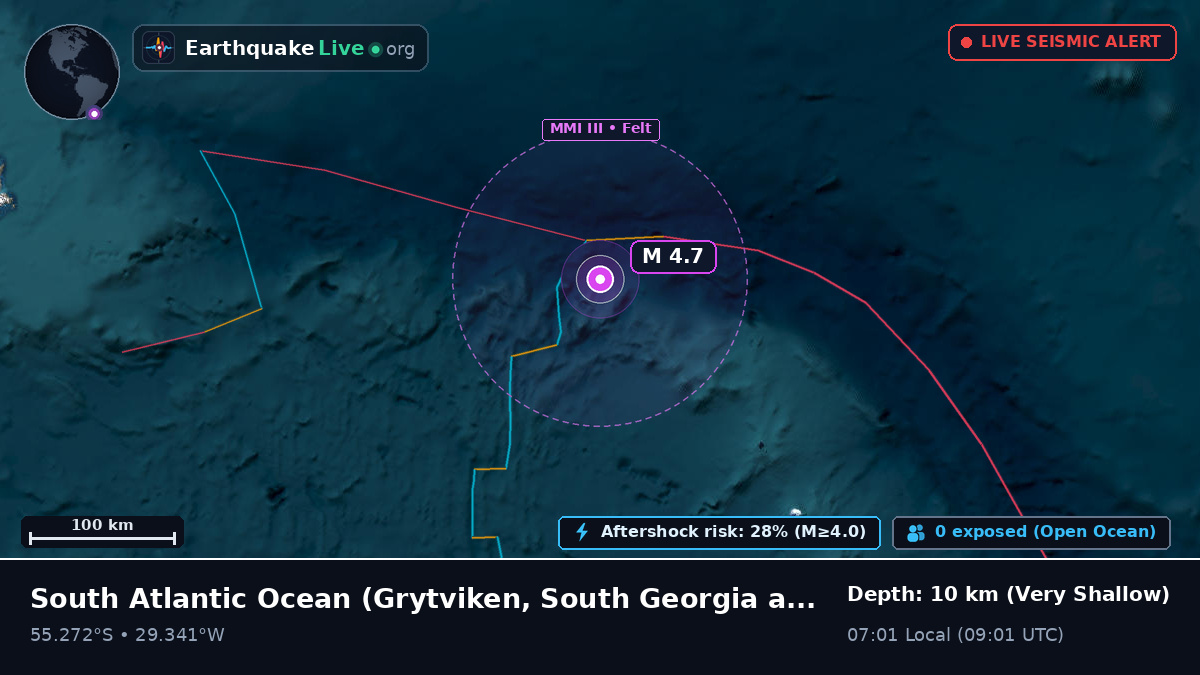 South Atlantic Ocean (South Georgia and the Islands)