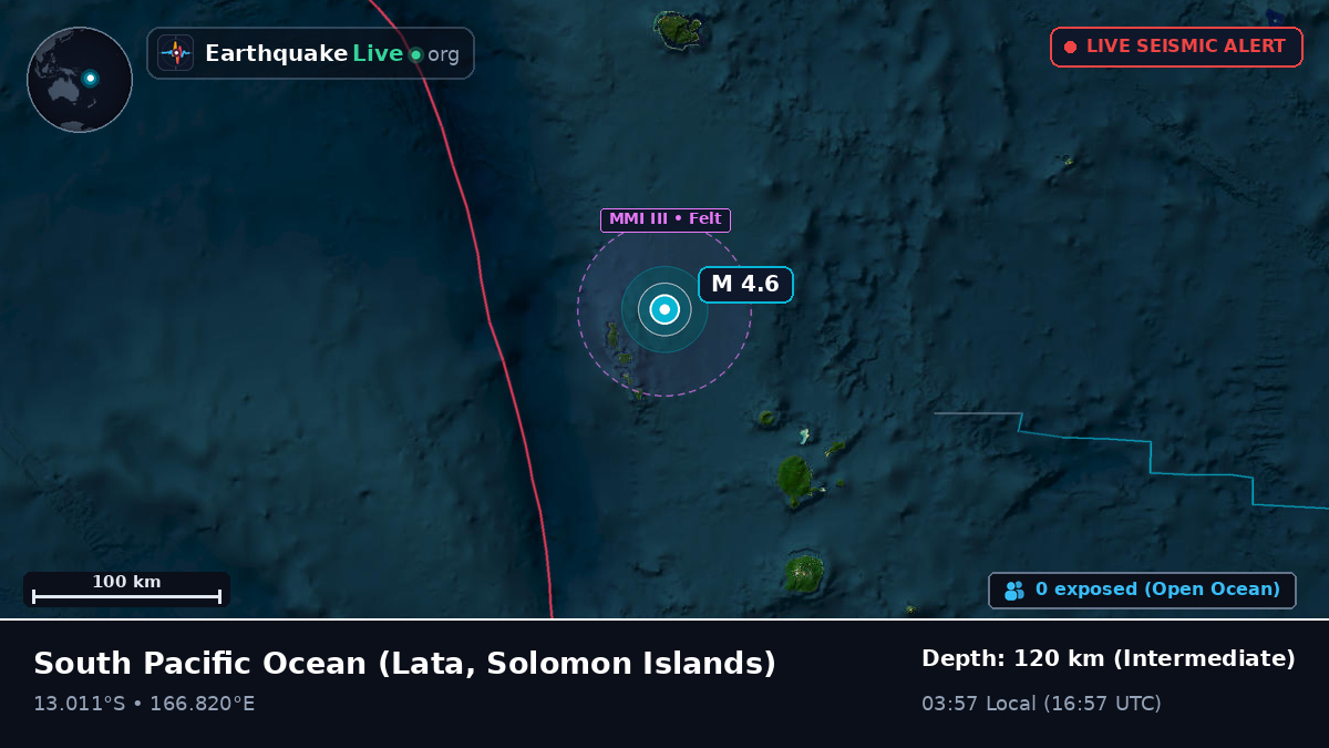 South Pacific Ocean (Solomon Islands)
