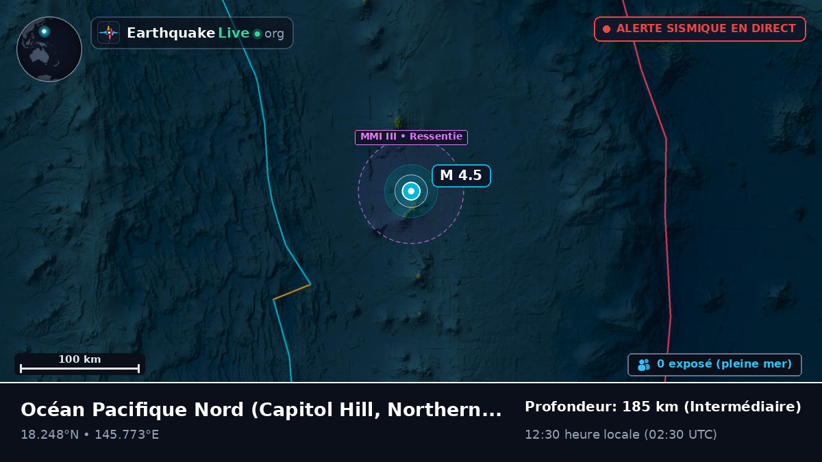 Océan Pacifique Nord (Northern Mariana Islands)