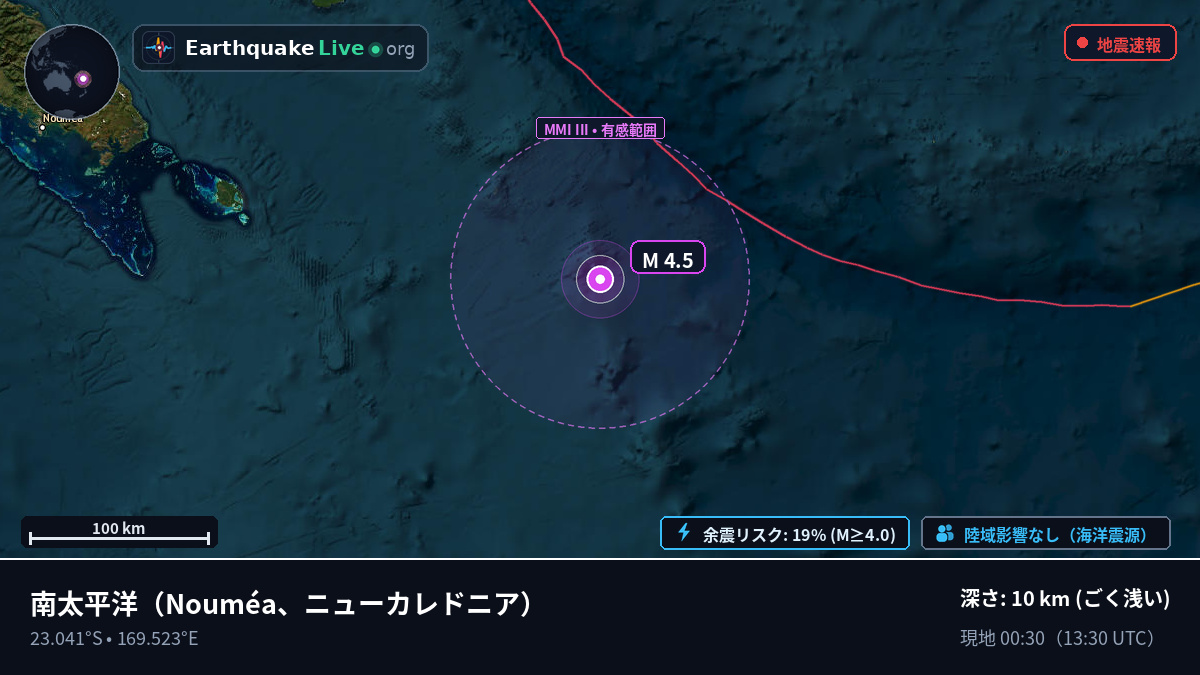 南太平洋 (ニューカレドニア)