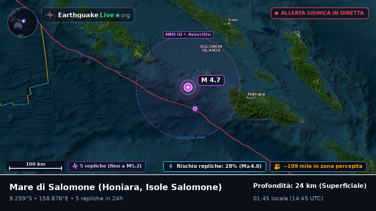 Mare di Salomone (Isole Salomone)