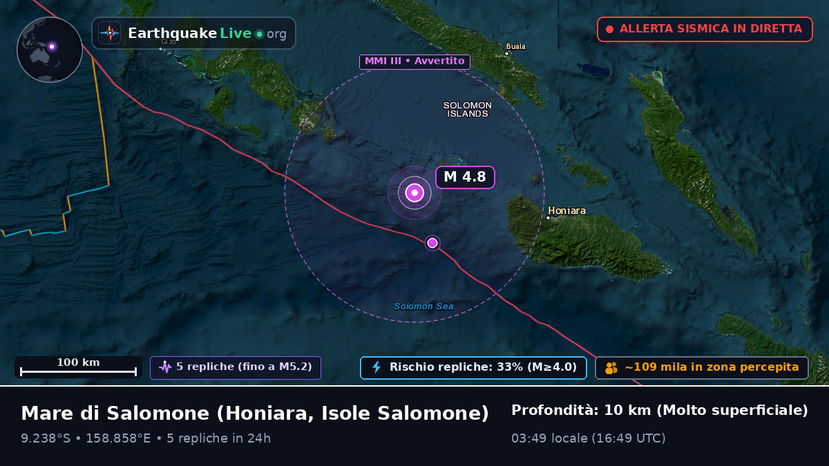 Mare di Salomone (Isole Salomone)