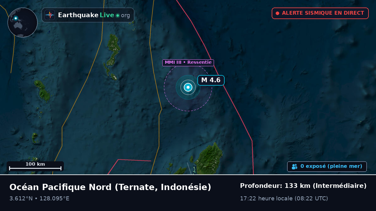 Océan Pacifique Nord (Indonésie)