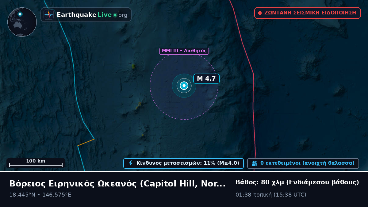 Βόρειος Ειρηνικός Ωκεανός (Northern Mariana Islands)